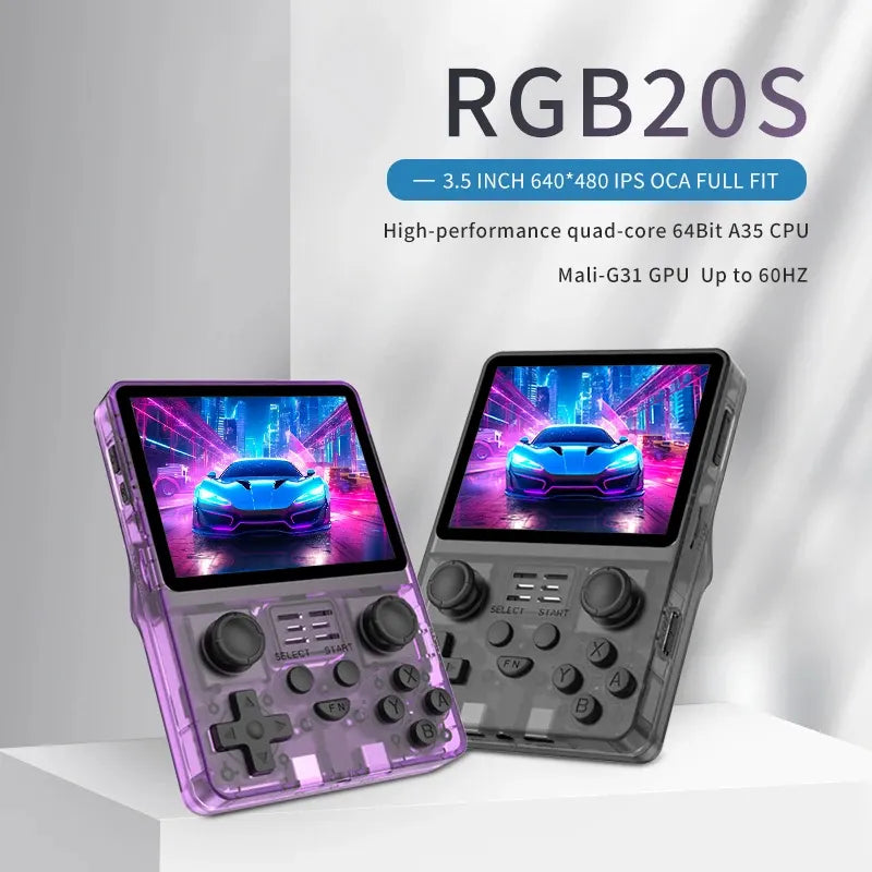 R36S Handheld Gaming Console with 20,000+ Games | High Performance Handheld