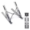 Premium Adjustable Laptop Stand – Foldable Aluminium Riser for Desk & Work From Home