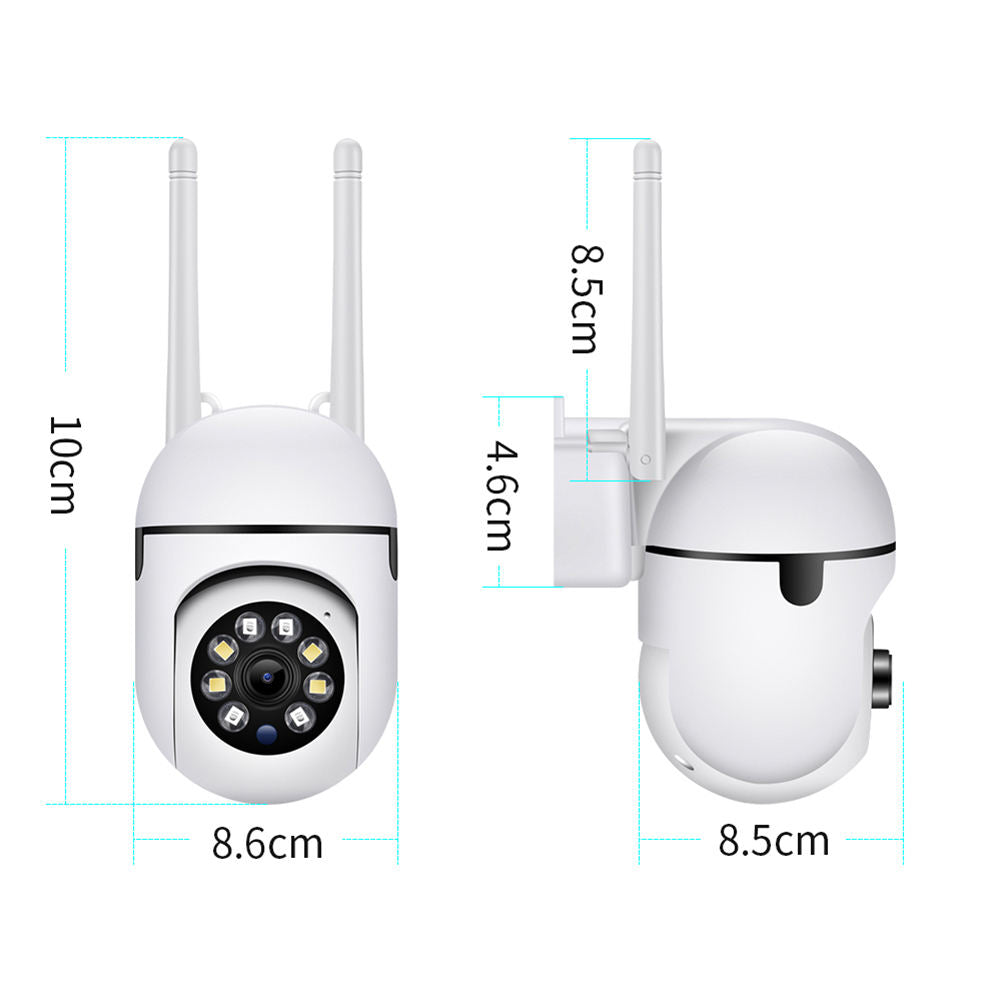 WiFi PTZ CCTV Camera with 4MP Video & Two-Way Audio