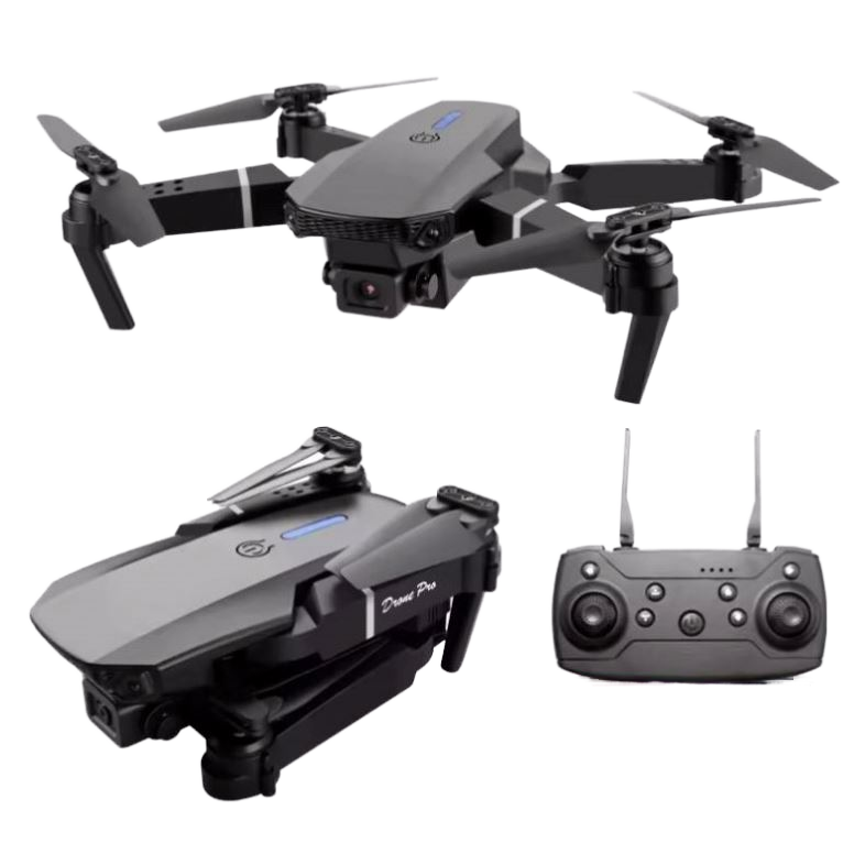 E88 Dual Camera Toy Drone – HD Aerial Shooting + Extended Flight Time