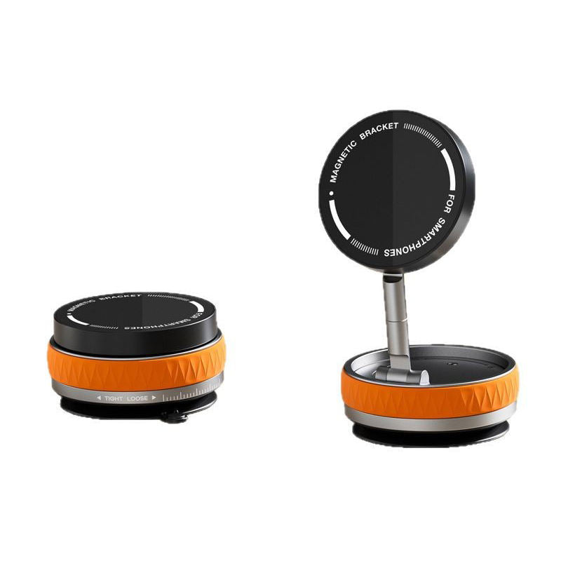 Vacuum Suction Magnetic Phone Holder | Foldable Universal Mobile Stand