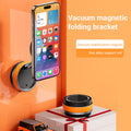 Vacuum Suction Magnetic Phone Holder | Foldable Universal Mobile Stand
