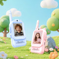 Video Calling Walkie Talkie for Kids with Voice Changer & Rechargeable Battery